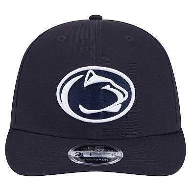 Men's New Era Navy Penn State Nittany Lions Low Profile 9FIFTY Snapback Hat