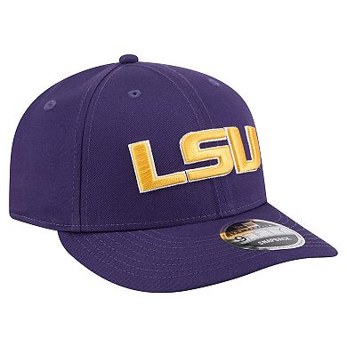 Men's New Era Purple LSU Tigers Low Profile 9FIFTY Snapback Hat