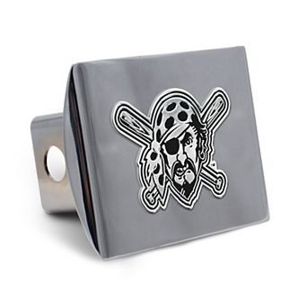 WinCraft Pittsburgh Pirates Premium Metal Chrome Universal Hitch Cover