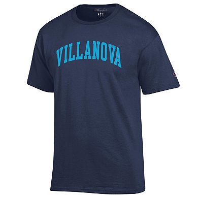 Men's Champion Navy Villanova Wildcats Basic Arch T-Shirt