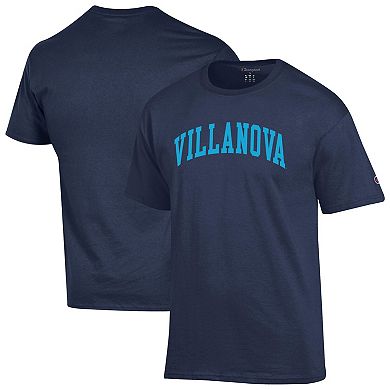 Men's Champion Navy Villanova Wildcats Basic Arch T-Shirt