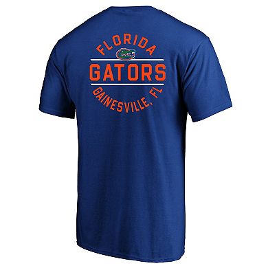 Men's�Fanatics Royal Florida Gators Big & Tall Fast Break 2 Hit T-Shirt