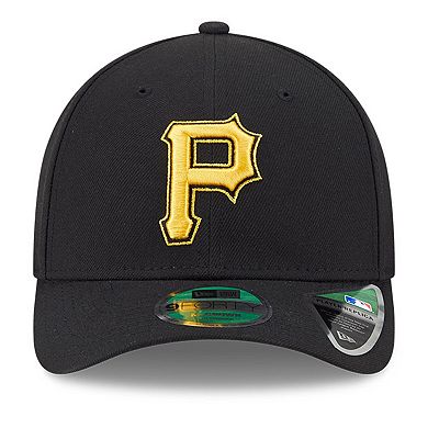 Men's New Era Black Pittsburgh Pirates Player Replica 9FORTY Adjustable Hat