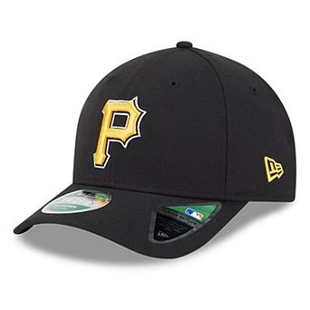 Men's New Era Black Pittsburgh Pirates Player Replica 9FORTY Adjustable Hat