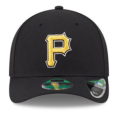 Men's New Era Black Pittsburgh Pirates Player Replica 9FORTY Adjustable Hat
