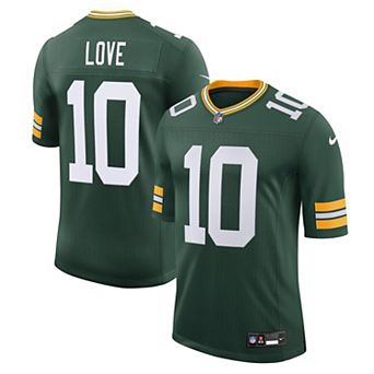 Men's Nike Jordan Love Green Green Bay Packers Team Vapor Untouchable Limited Jersey