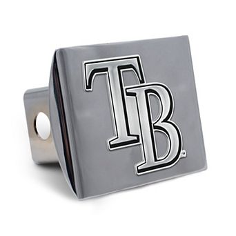WinCraft Tampa Bay Rays Premium Metal Chrome Hitch Cover