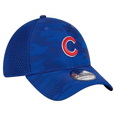 Men's New Era Royal Chicago Cubs Subtle Camo 39THIRTY Flex Hat