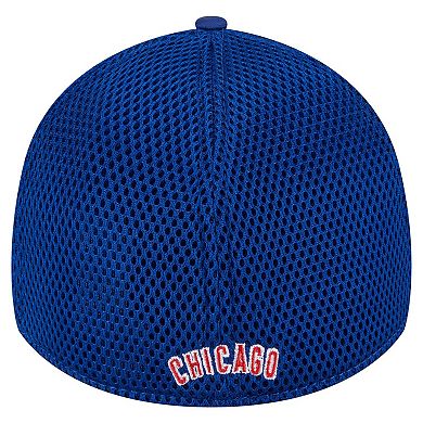 Men's New Era Royal Chicago Cubs Subtle Camo 39THIRTY Flex Hat