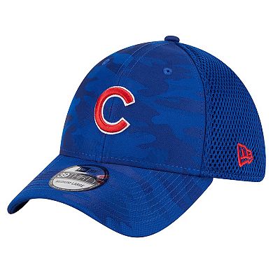Men's New Era Royal Chicago Cubs Subtle Camo 39THIRTY Flex Hat