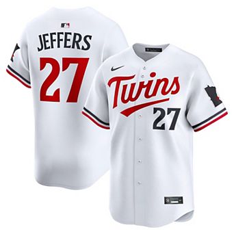 Men's Nike Ryan Jeffers White Minnesota Twins Home Limited Player Jersey