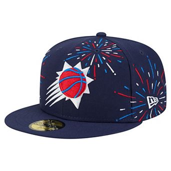 Men's�New Era Navy Phoenix Suns Americana Fireworks 59FIFTY Fitted Hat