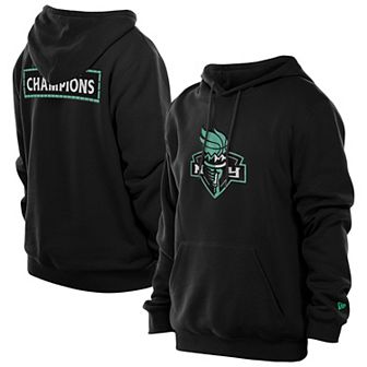 Men's�New Era Black New York Liberty Champions Premium Pullover Hoodie