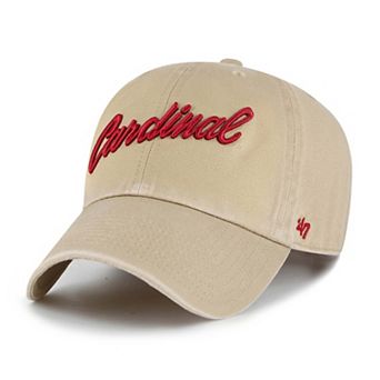 Men's '47 Khaki Stanford Cardinal Clean Up Adjustable Hat