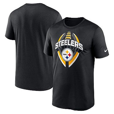 Men's Nike Black Pittsburgh Steelers Legend Icon Performance T-Shirt