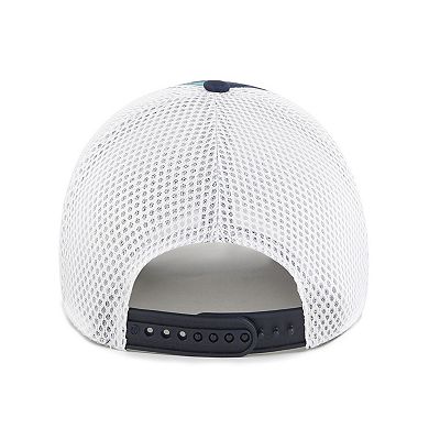 Youth '47 Navy Miami Dolphins Space Dino Adjustable Trucker Hat