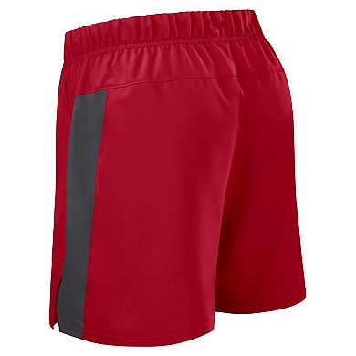 Men's Nike Scarlet San Francisco 49ers Woven Victory Performance Shorts