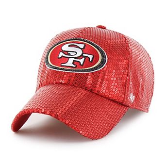 Women's�'47 Red San Francisco 49ers Dazzle Clean Up Adjustable Hat