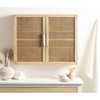Ori Rattan Wall Cabinet