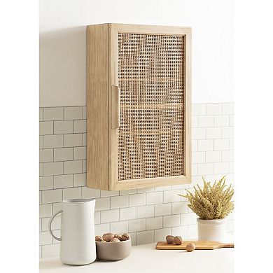 Ori Rattan Wall Cabinet