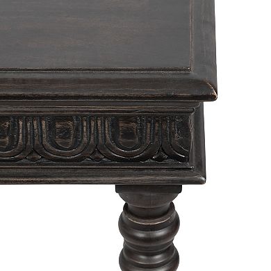 Patresa Carved Wood Console Table