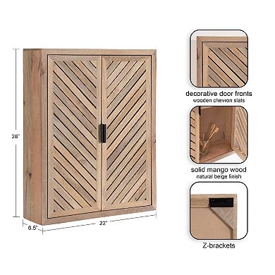 Mezzeta Tall 2 Door Bath Cabinet