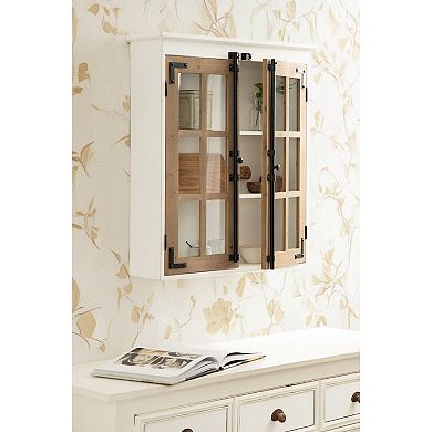 Hutchins Wooden Wall Cabinet