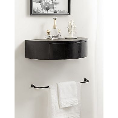 Reid Floating Wood Side Table