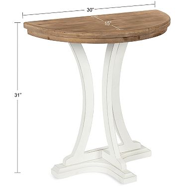 Linsley Wood Console Table