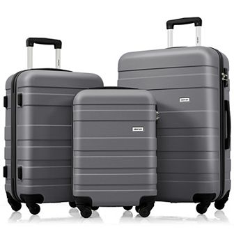 Merax Luggage Sets New Model ABS Hardshell 3 pc