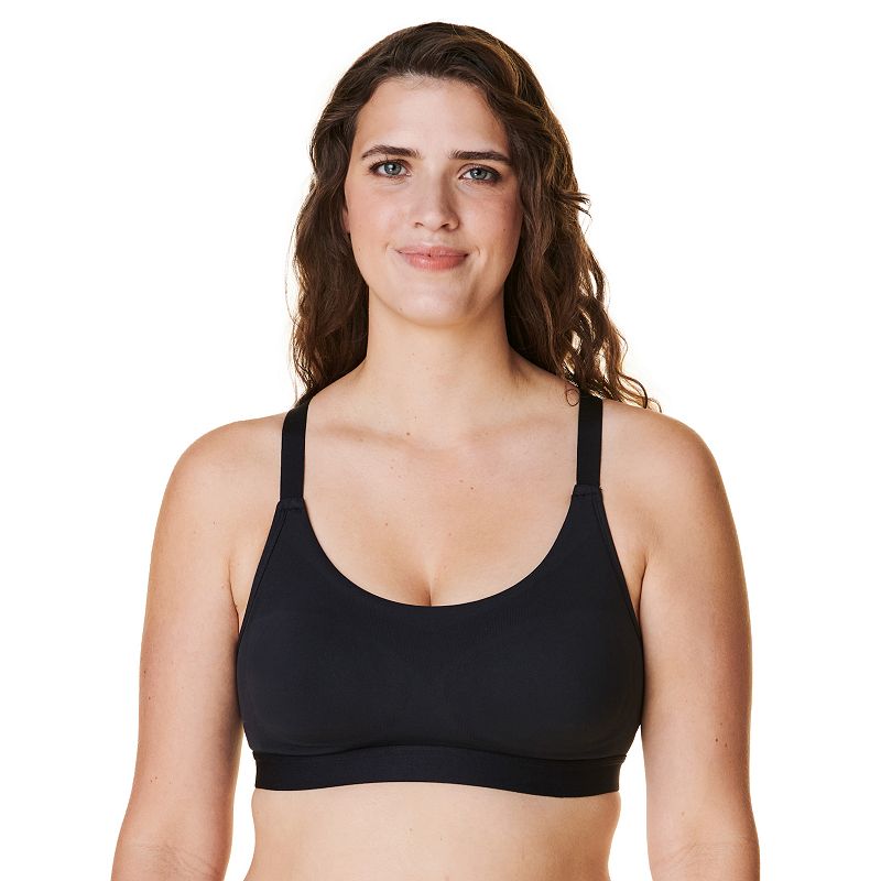 Bravado Designs Light Impact Sports Bra, Women's, Size: XXL, Black
