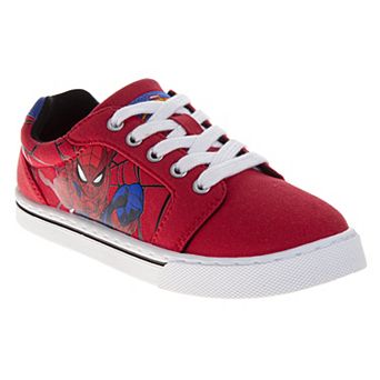 Marvel Spider-Man Kids Canvas Lace-Up Sneakers