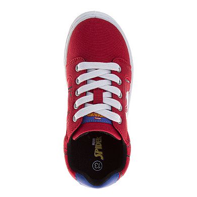 Marvel Spider-Man Kids Canvas Lace-Up Sneakers