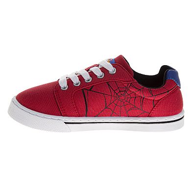 Marvel Spider-Man Kids Canvas Lace-Up Sneakers