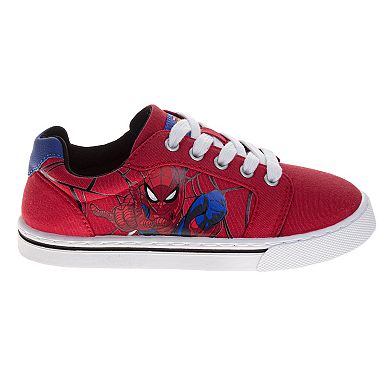 Marvel Spider-Man Kids Canvas Lace-Up Sneakers