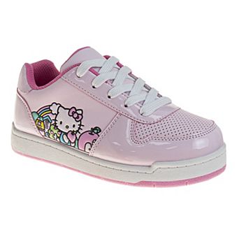 Hello Kitty Little Kids Girls Lace-Up Fashion Sneakers