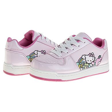 Hello Kitty Little Kids Girls Lace-Up Fashion Sneakers