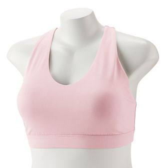 Plus Size Tek Gear® Ultrastretch Medium Support V-Neck Sports Bra