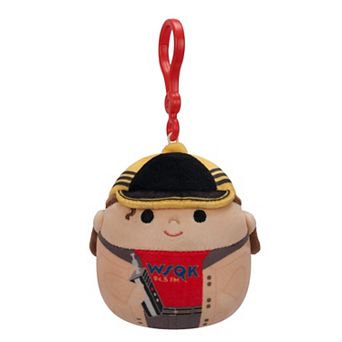 Stranger Things Squishmallows Dustin Little Plush 3.5-Inch Keychain Clip