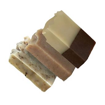 Natural Handmade Bar Soap 3-Pack Gift Box Lavender, Argan, Cinnamon and Orange, Gift For Her