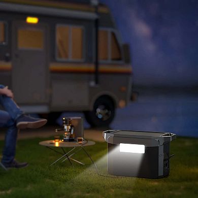 Mondawe Solar Generator, 1800W Power Station Portable Solar Generator for Off-Grid Living, Home Use