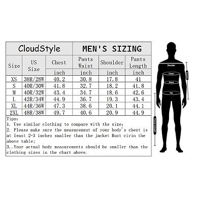 Men’s 2 pc Metallic Suit Slim Fit Shiny Blazer & Pants Party Set