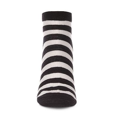Color Striped Low-cut Women's Anklet Socks