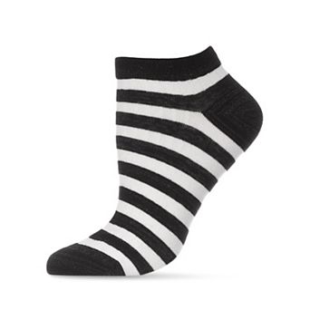 Color Striped Low-cut Women's Anklet Socks