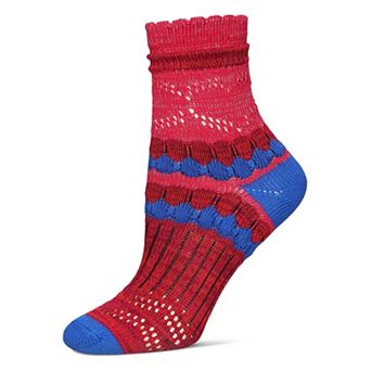 Women's Super Chain Stunning Soft-fit Cotton-rich Crew Sock
