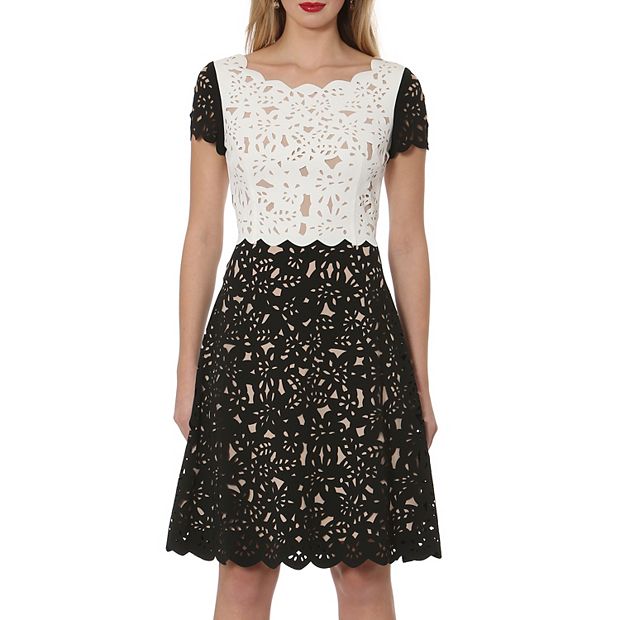 shani laser cut dress FOCUS by Shani