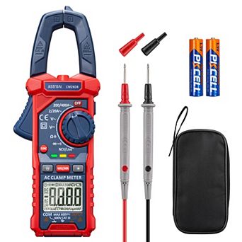 AstroAI Digital Clamp Meter Multimeter 2000 Counts Amp Voltage Tester