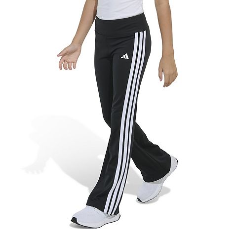 Расклешённые брюки adidas для девочек 7-16
