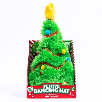 Kids Professor Puzzle Festive Dancing Tree Hat