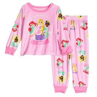 Toddler Girl Disney Princess 2 pc Pajama Top & Bottoms Set